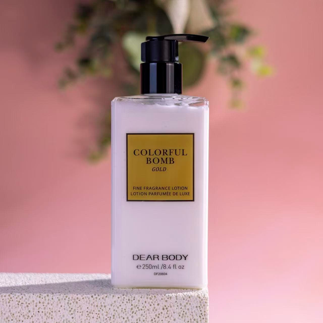Colorful Bomb Gold Fine Fragrance Lotion